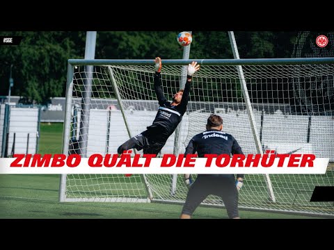 Spektakuläre Paraden! So trainieren Trapp, Grahl & Ramaj | Torwarttraining bei Eintracht Frankfurt