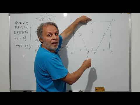 Lesson 64: TRAPEZOID 4 - proving that a quadrilateral is an isosceles trapezoid