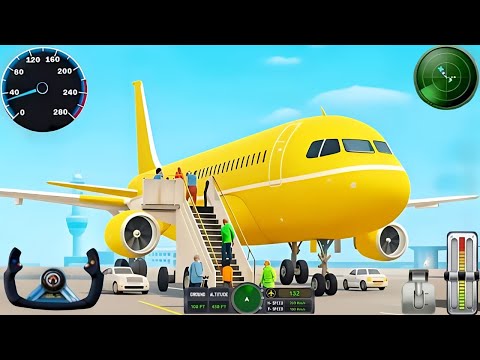 Real Flight Airplane City Pilot Simulator - Plane Boeing Emergency Landing - Android Gameplay