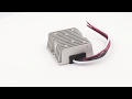 Menič napätia z 24V DC na 12V DC - 20A lineárny - Video Youtube