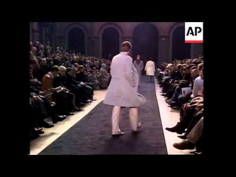 Hairy menswear at Mugler