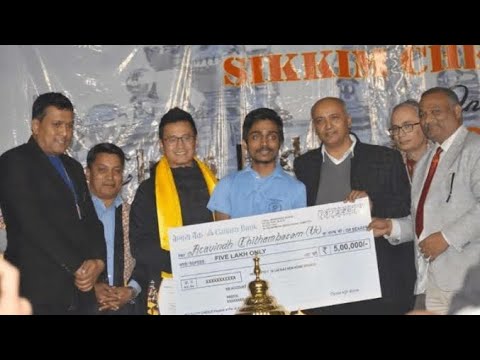 Interview of defending National Senior Chess Champion  2019 GM  ARAVINDH CHITHAMBARAM VR.    ....