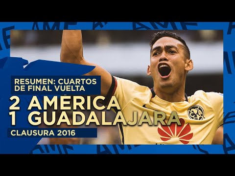 Resumen: América 2-1 Guadalajara - Cuartos de Final Vuelta | Clausura 2016