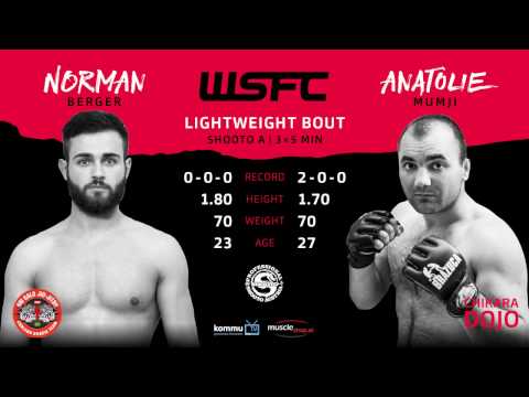 WSFC 4: Norman Berger vs. Anatolie Mumji - Full Fight