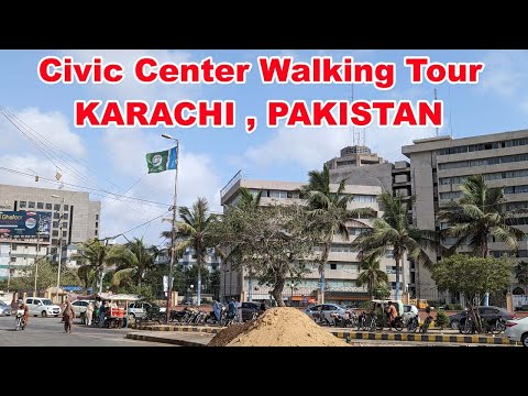 Civic Center Walking Tour | Karachi, Pakistan | Full Mooni Vlogs