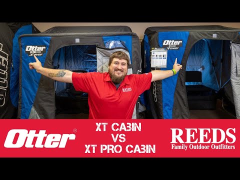 Otter XT Cabin vs XT PRO Cabin | Otter X-Over Ice Shelters | Reeds Family Outdoor Outfitters