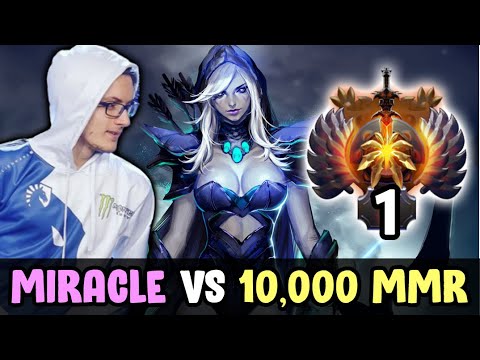 Miracle vs 10,000 MMR TOP-1 EU Limmp