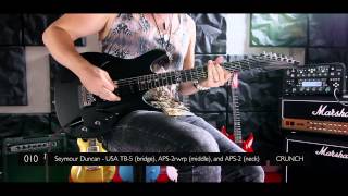 Video thumbnail for Aristides 010 Matte Black demo by Aristides Guitars
