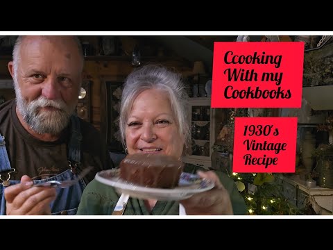 Vintage Recipe! Gingerbread with a Lemon Sauce! It's Larapin!