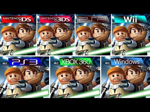 Lego Star Wars III The Clone Wars (2011) DS vs 3DS vs PSP vs Wii vs PS3 vs XBOX 360 vs PC