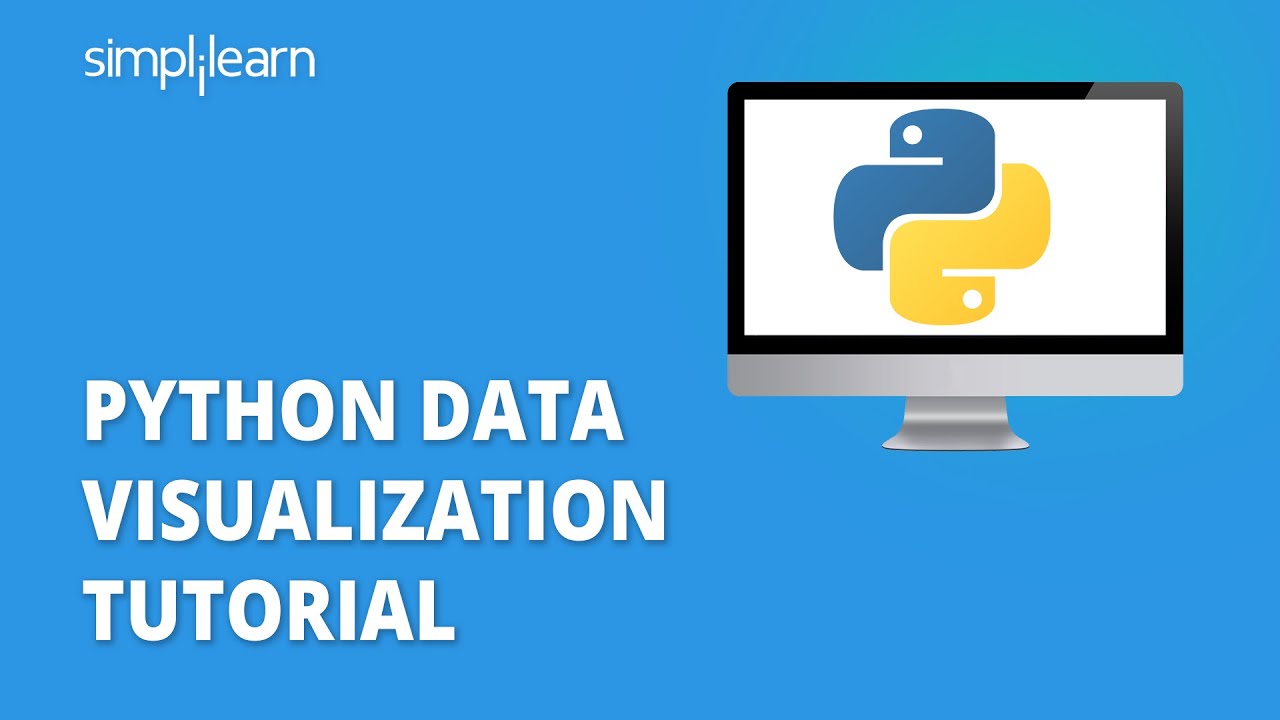 Python Data Visualization Tutorial | Python Data Visualization Projects Examples | Simplilearn