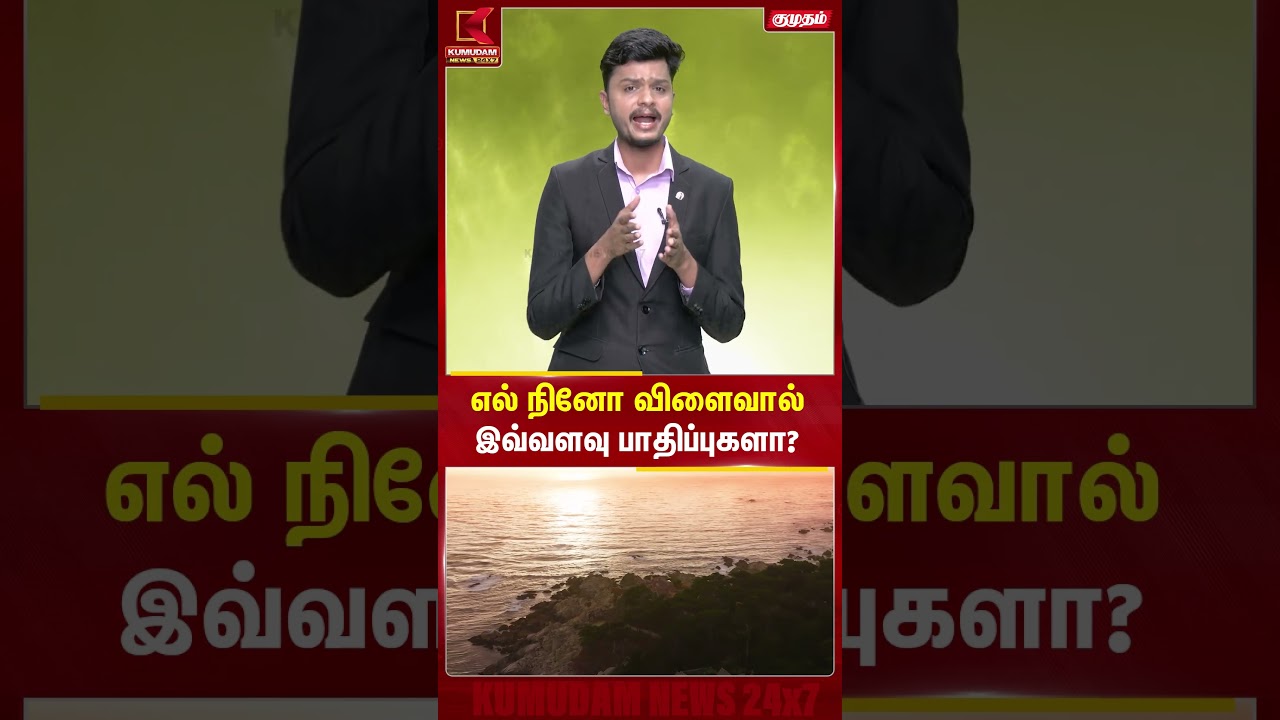 எல் நினோ விளைவால் இவ்வளவு பாதிப்புகளா? | #ElNino #climatechange #heatwave #WeatherNews