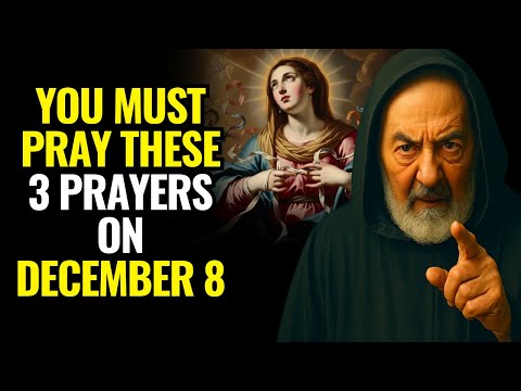 ONLY ON DECEMBER 8 — PADRE PIO: THE 3 PRAYERS THAT UNDO THE MOST DIFFICULT KNOTS IN YOUR LIFE