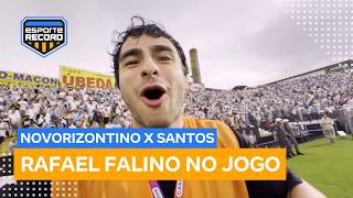 Por Dentro do Jogo: Acompanhe a vivência de Rafael Falino no confronto entre Novorizontino e Santos