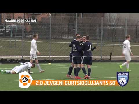 6. voor: Maardu Linnameeskond - Nõmme Kalju FC U21 3:0 (1:0)