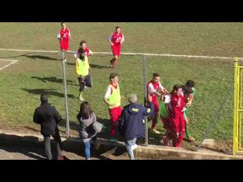 La punizione vincente di Mattia Schiavon in Podgora Calcio 1950 vs Sporting Genzano 29 01 2017