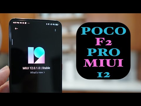 Poco F2 Pro- MIUI 12 Official Update