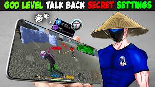 ANDROID, IPHONE, PC God Level Secret Settings | Auto Headshot Setting | FF Talk Back Setting | FF