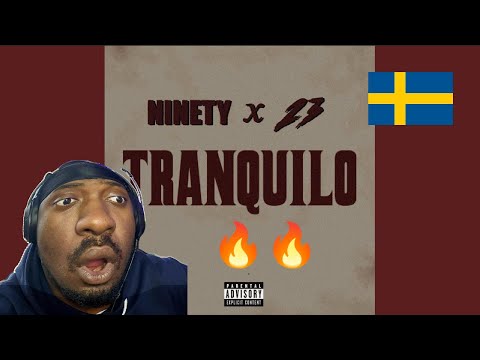 American Reacts To 2 Of Swedish Best Rappers Ninety x 23 - Tranquilo