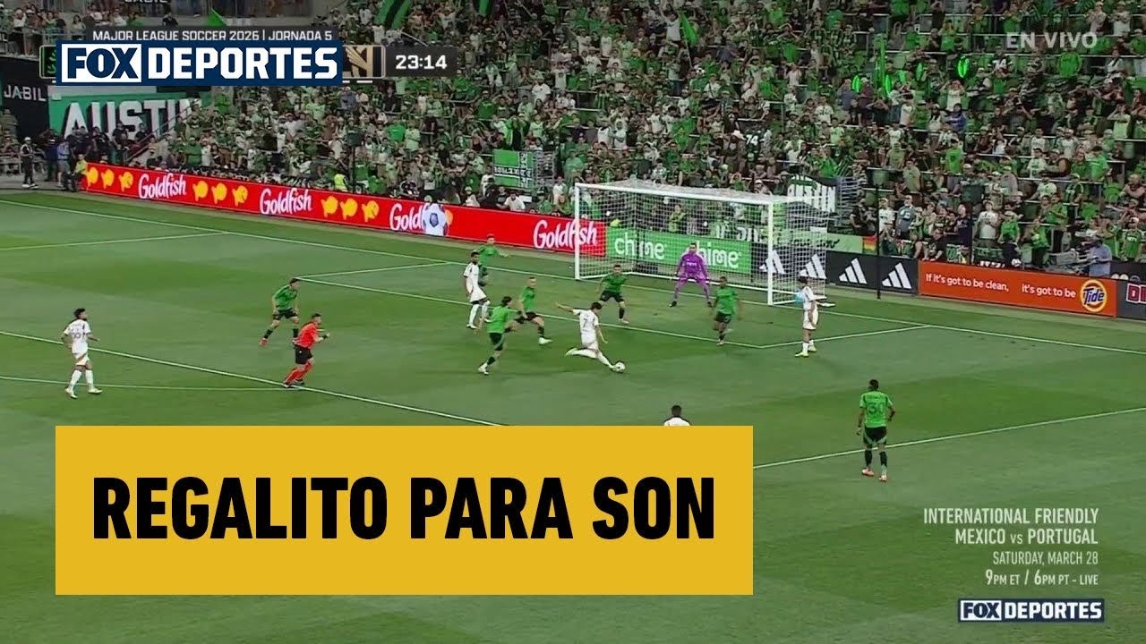 🎁 REGALITO para Son Heung-min, muy cerca del GOL | Austin FC 0-0 LAFC | MLS 2026