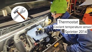 DIY repair | Thermostat | Coolant temperature sensor