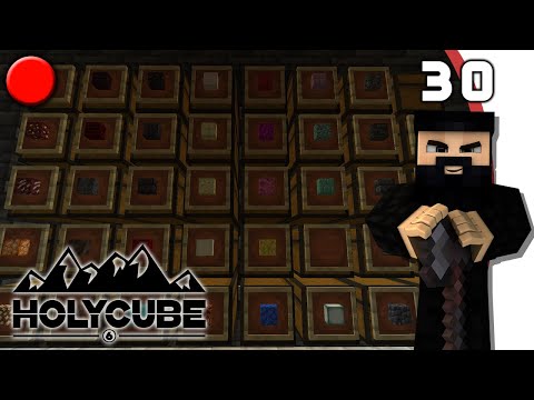 [Minecraft] Holycube 6 - #30 - Chest storage and exploration