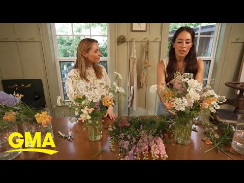 Joanna Gaines shows how to make the perfect bouquet