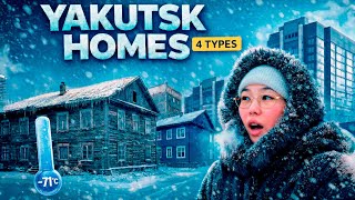 How People Live in -60°C Houses: Yakutsk Architecture