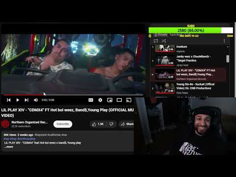 LIL PLAY XIV - "CDMX4" FT Hot boi weez, Band$,Young Play (REACTION)