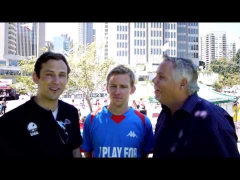 Lawrence Cann and Rob Cann, founders of Street Soccer USA
