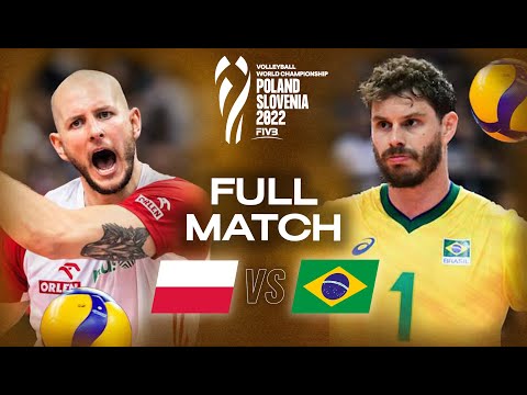 Poland 🇵🇱 vs. Brazil 🇧🇷 - Semi Final | Men's World Championships 2022 - Full Match | Volleyball