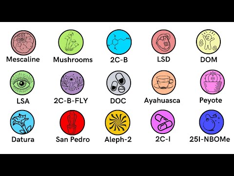 Every Psychedelic Explained in 16 Minutes