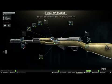 NEW GUNSMITH PART 4 ESCAPE FROM TARKOV SKS TARKOV V 1.0