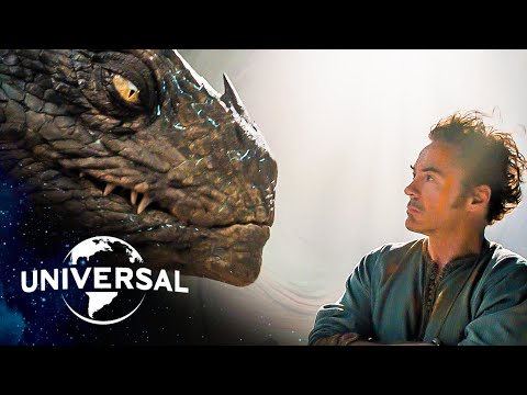 Thumbnail of the video: Dolittle | Robert Downey Jr. Heals a Broken-Hearted Dragon