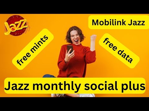 Mobilink Jazz monthly social plus packages | jazz Free minutes & Free data