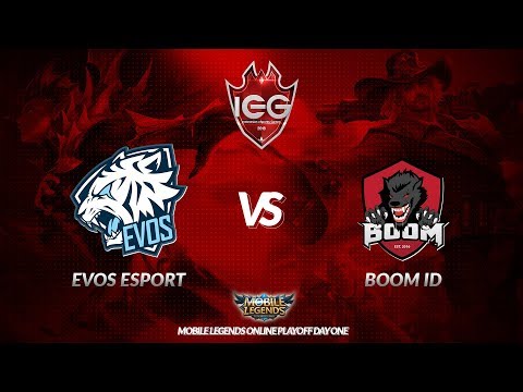 [Live] EVOS Esports vs BOOM ID (Best of Three) | IEG 2018 - MLBB | Online Playoffs Day 1