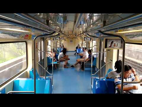 Trecho entre Parada Inglesa e Tucuruvi no TUE Frota L37 - Linha 1 Azul