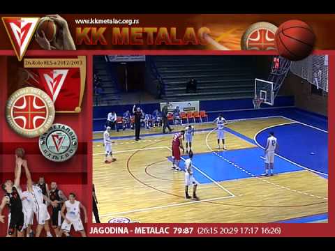 JAGODINA vs KK METALAC