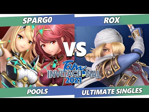 Tam Invitational 2021 - Spargo (Pyra, Mythra) Vs. Rox (Sheik) SSBU Ultimate Tournament