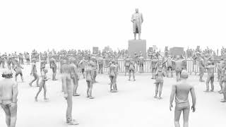 Large-Scale Crowd Simulation 3 video thumbnail