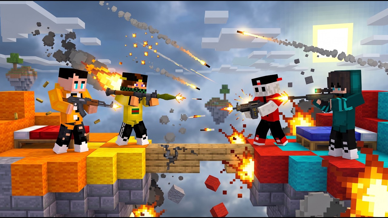 BEDWARS 2vs2 con LE ARMI