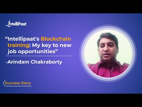 Intellipaat Blockchain Course Review | Upskilling Success Story - Arindam