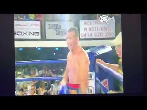 Mark Bam Bam Flanagan boxing