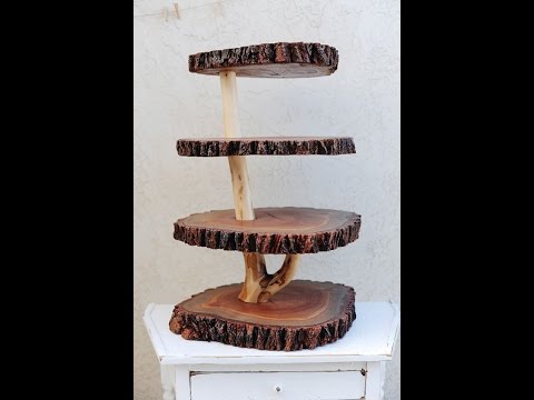 Making of Wood Crafts Using Wood Slices and Logs