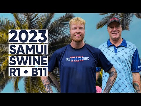 2023 Samui Swine • R1 • Back • Philo Brathwaite • Scott Stokely • Tomi Lehtonen • Pichet Panturat