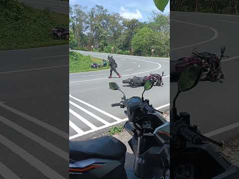 yamaha r15 lady rider semplang
