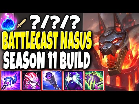 Battlecast Nasus New DIGIMON SKIN 🔥 Max Pen Nasus Season 11 Build 🔥 LoL Nasus Preseason s11 Gameplay