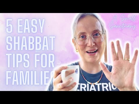🖐️5 Easy Shabbat Tips for Families
