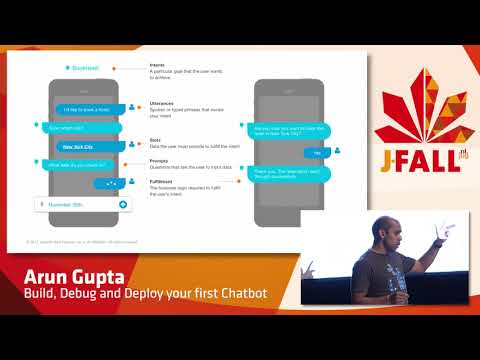 J-Fall 2017 Arun Gupta - Build, Debug and Deploy your first Chatbot