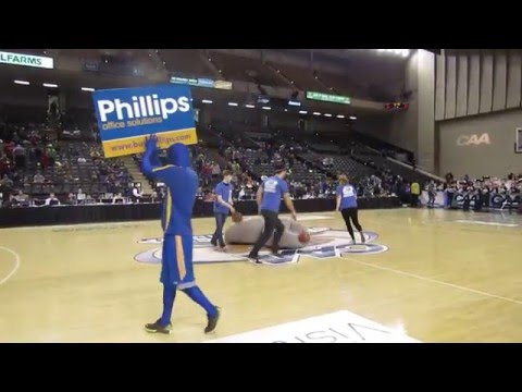 2016 CAA Men's Basketball Championship Halftime Contest with Phillips